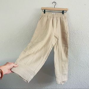 Madewell Lightspun Pull-On Balloon Pants NWT